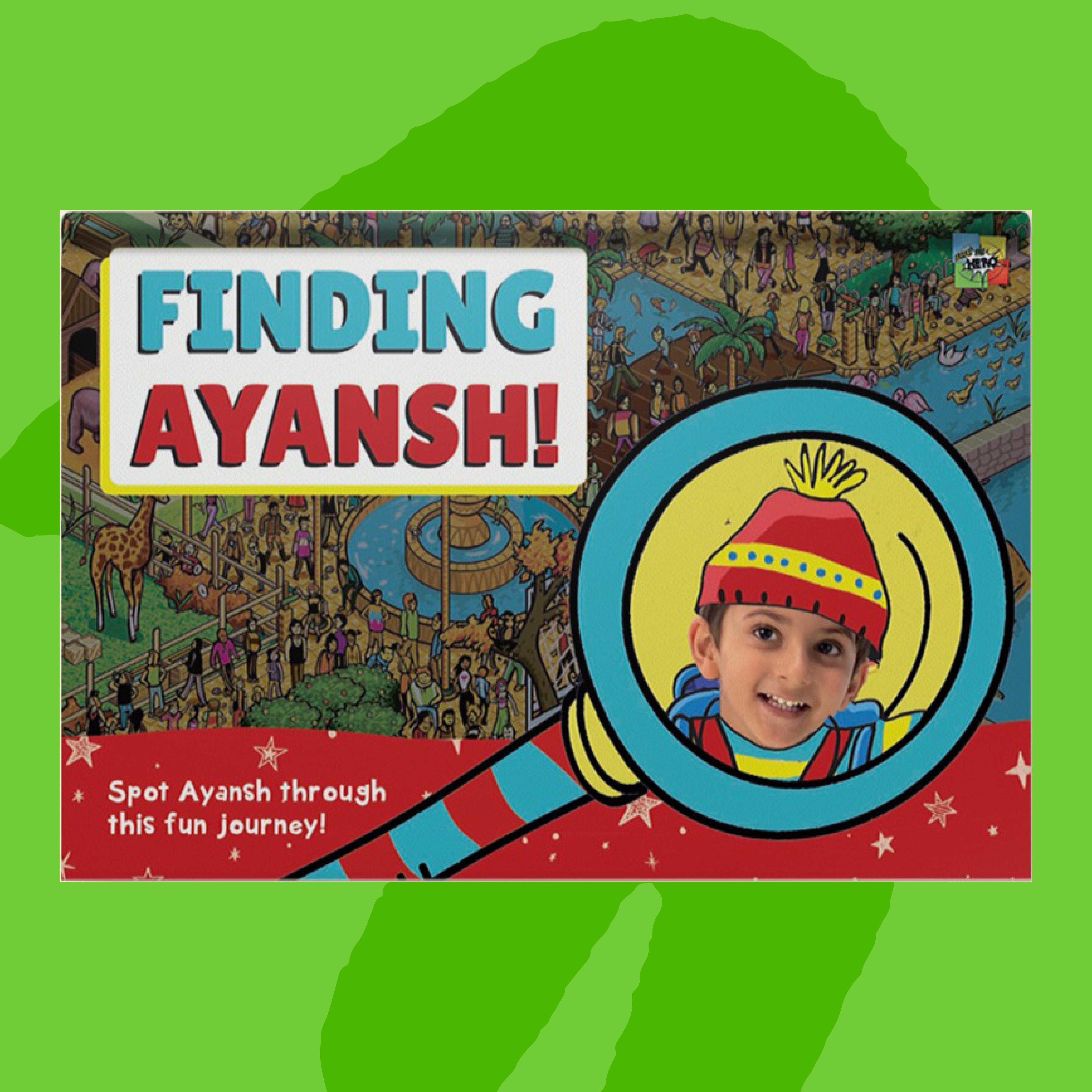 Search-and-find adventure - Finding Me