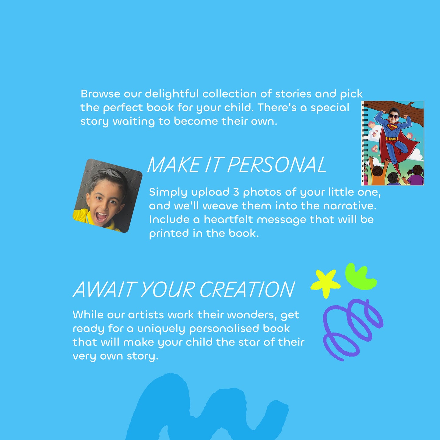 Personalized Superhero Notebooks