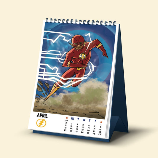 Superhero Desk Calendar - BOYS